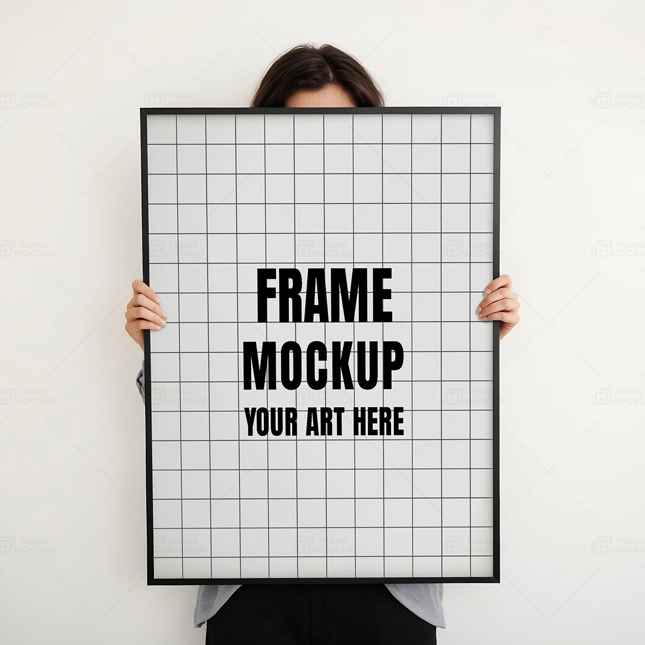 Elegant and Minimalistic Frame Mockup for Your Artwork